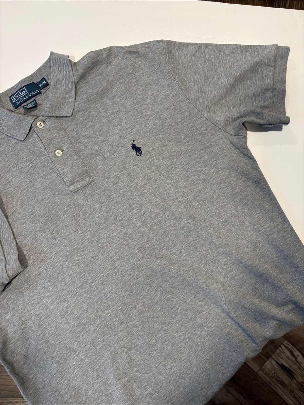 Ralph Lauren Heather Gray Short-Sleeve Polo - Picture 11 of 11